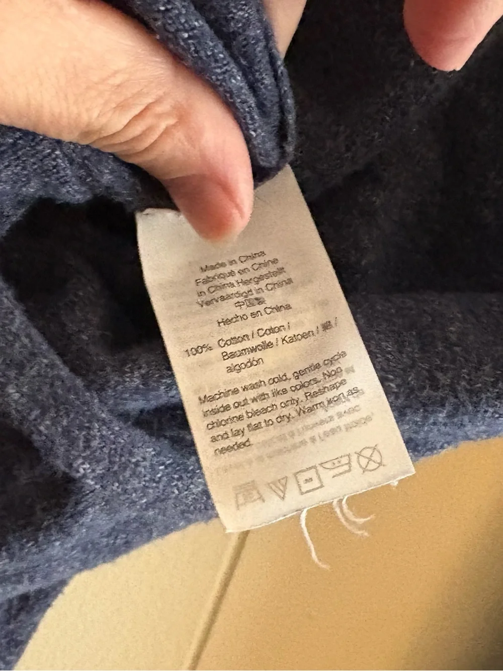 J. Crew Navy Crewneck Sweater